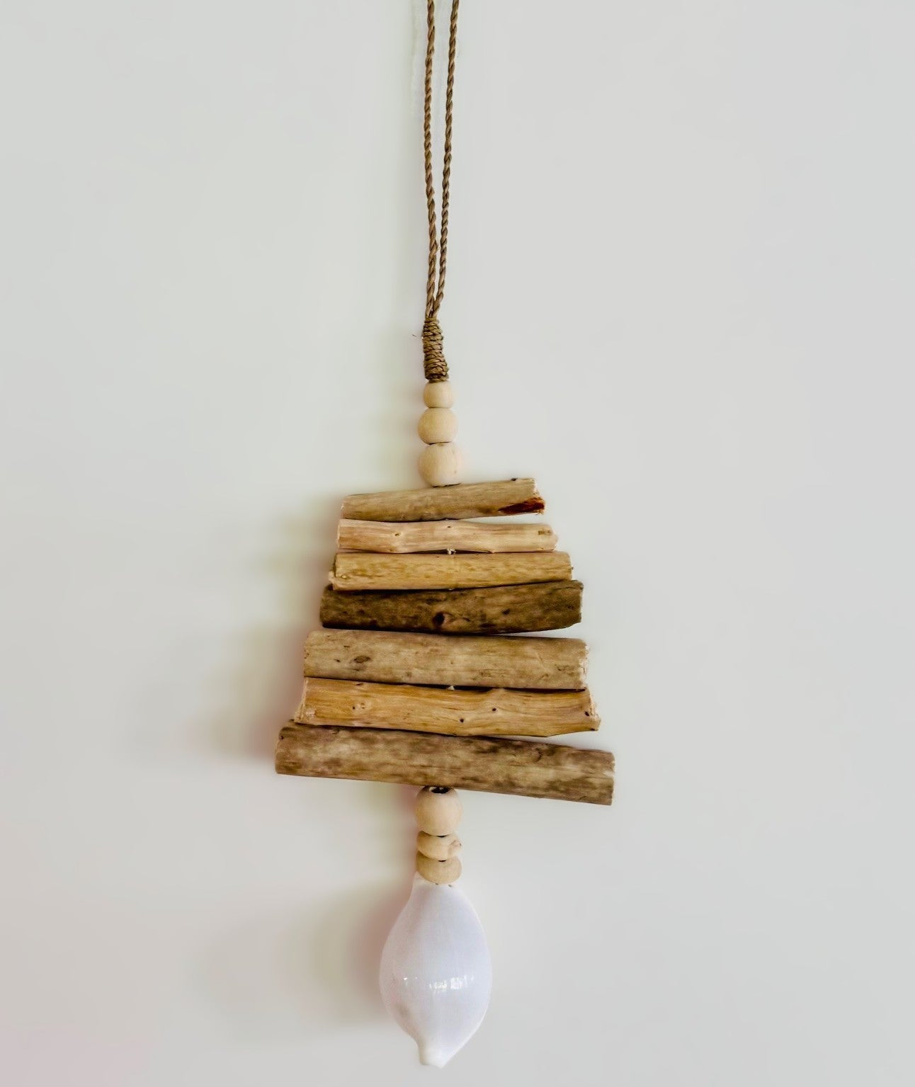 Driftwood Shell Tassel