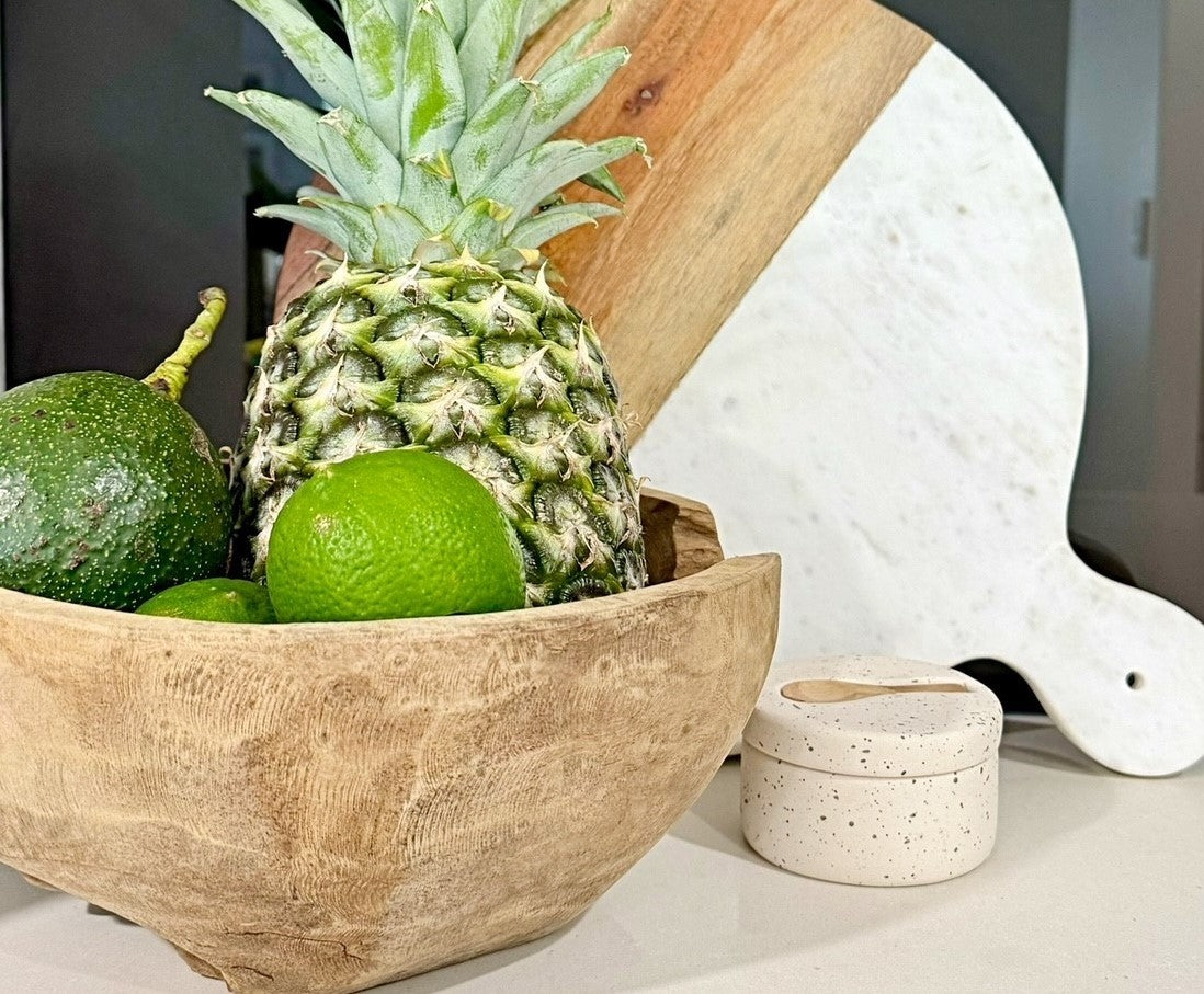 Teak Bowl