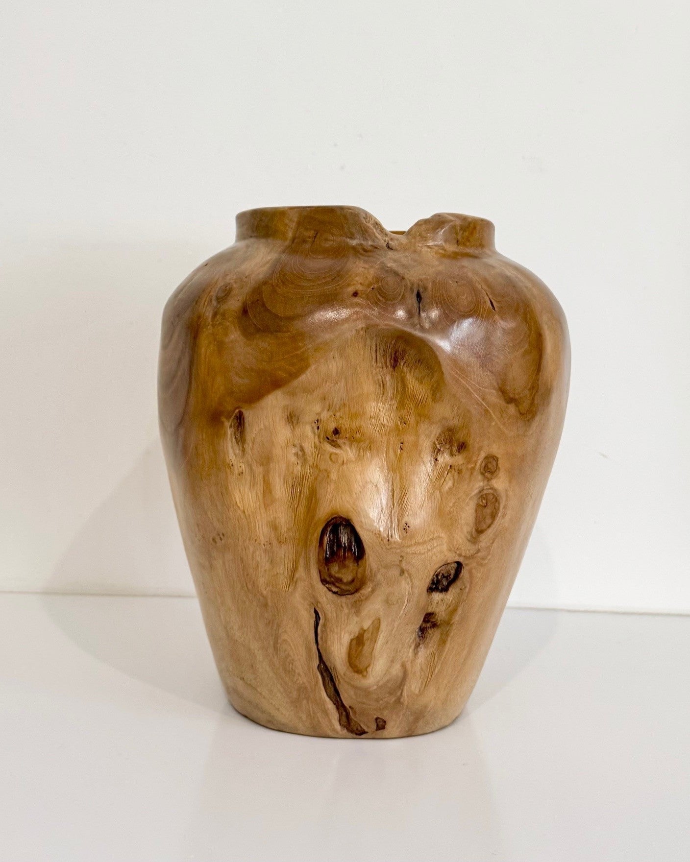Teak Polished Vase