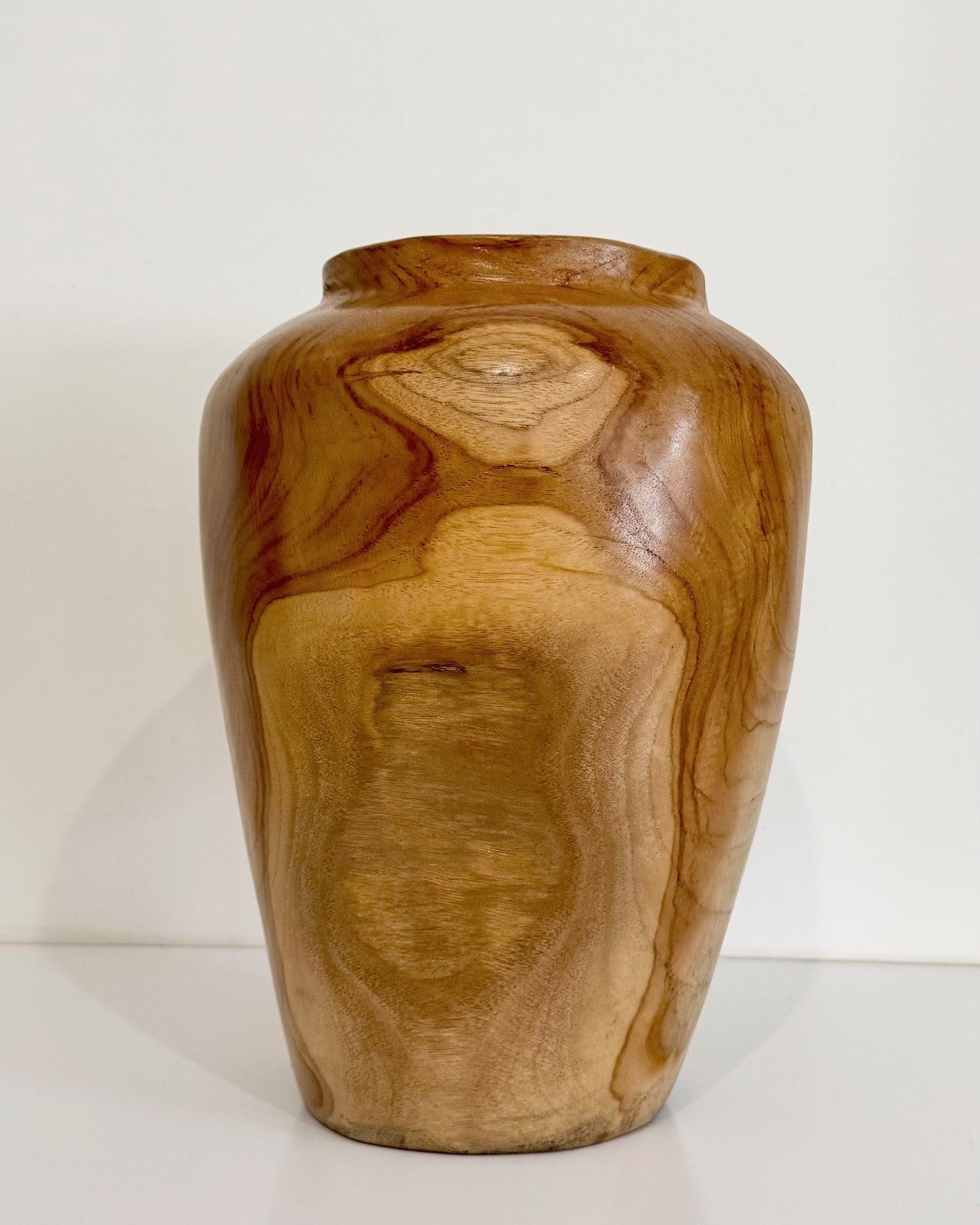 Teak Polished Vase
