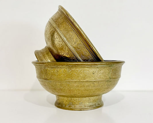 Vintage Brass Bowl