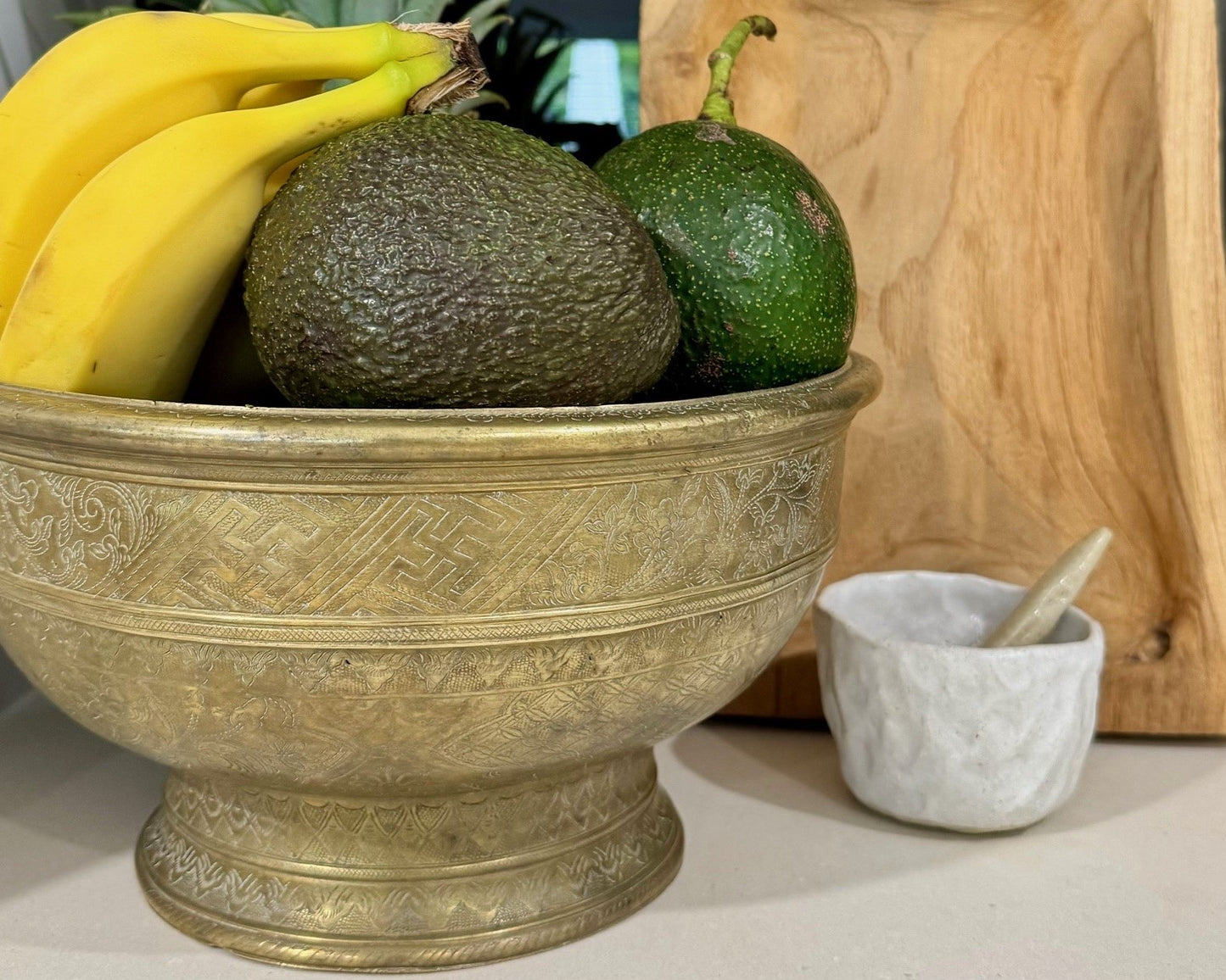 Vintage Brass Bowl