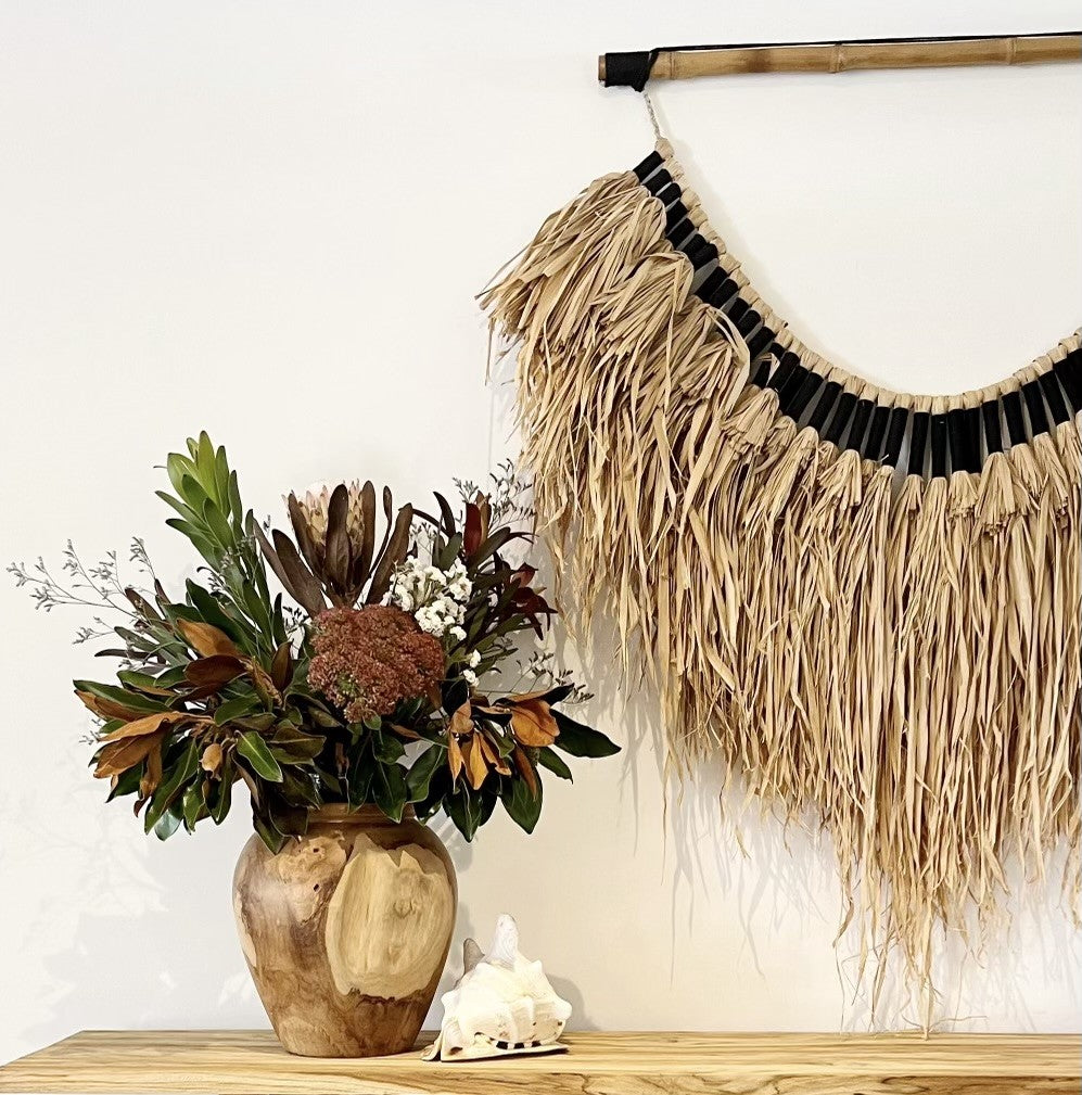 Raffia Wall Hanging