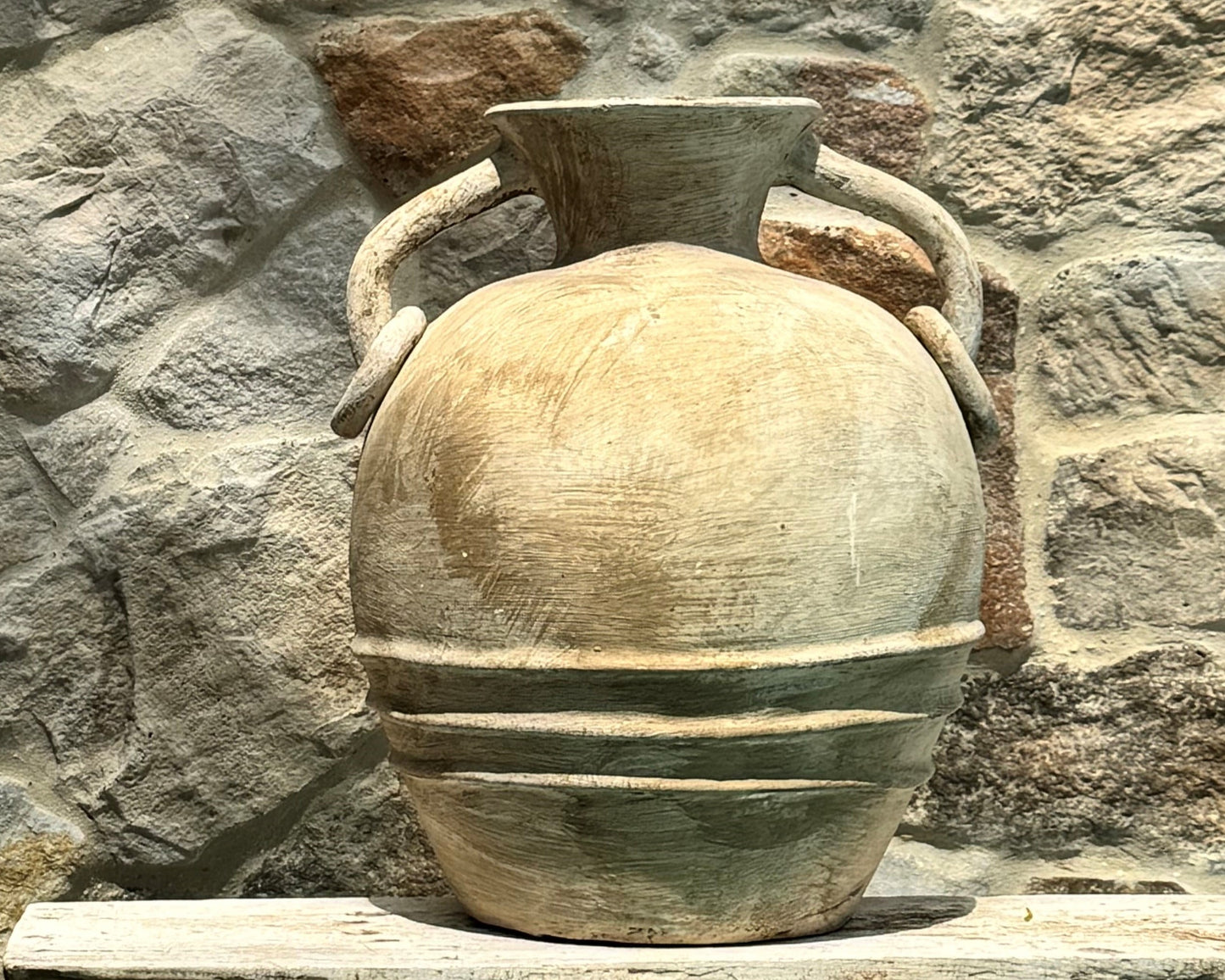 Whitewash Terracotta Pot