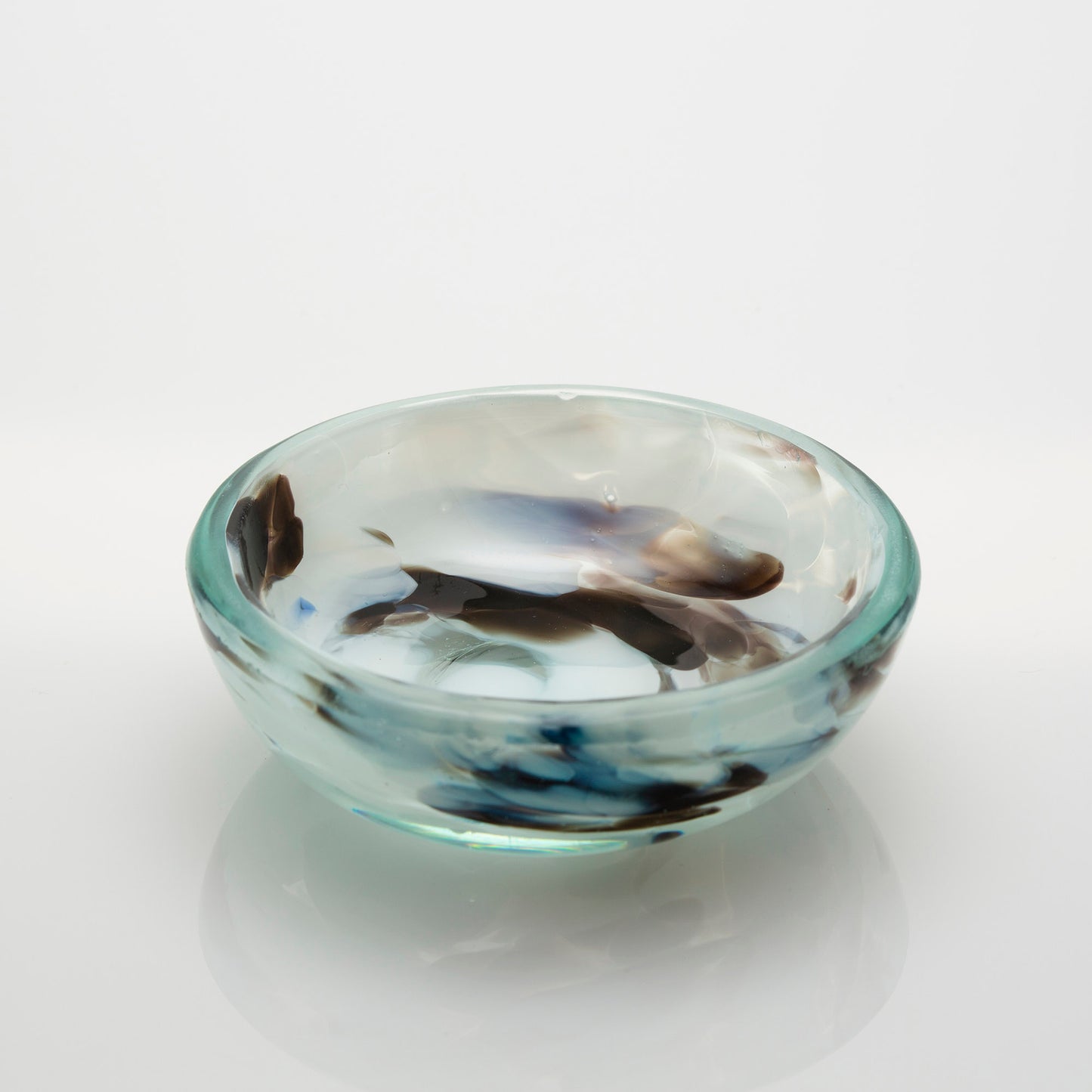 Pinch Glass Bowl