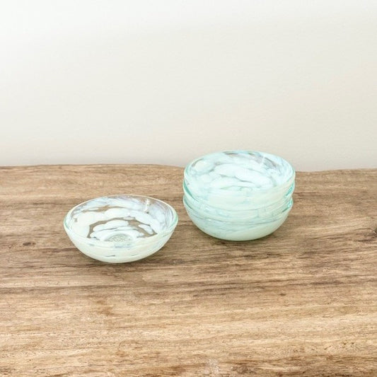 Pinch Glass Bowl