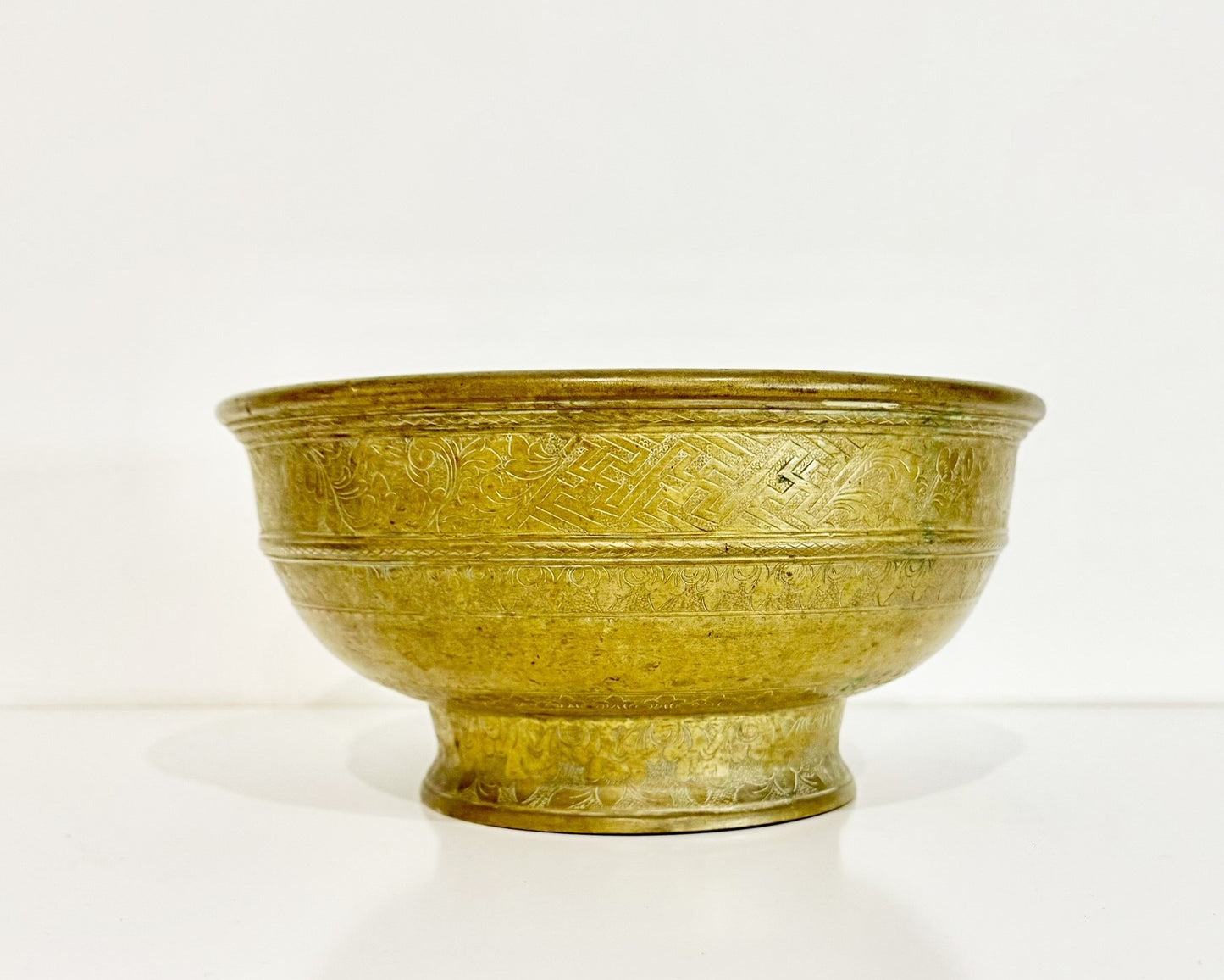 Vintage Brass Bowl