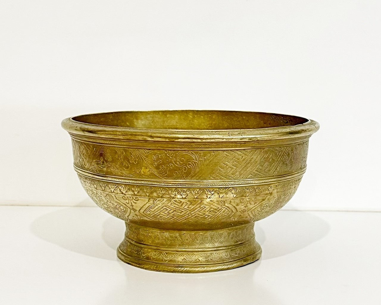 Vintage Brass Bowl