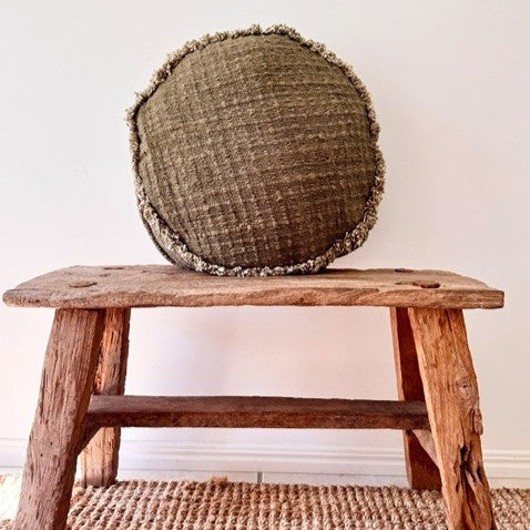 Round Cotton Cushion