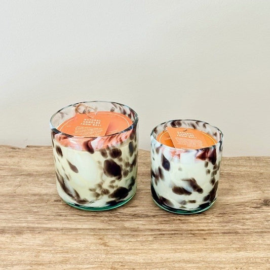 Poleng Luxury Glass Candle